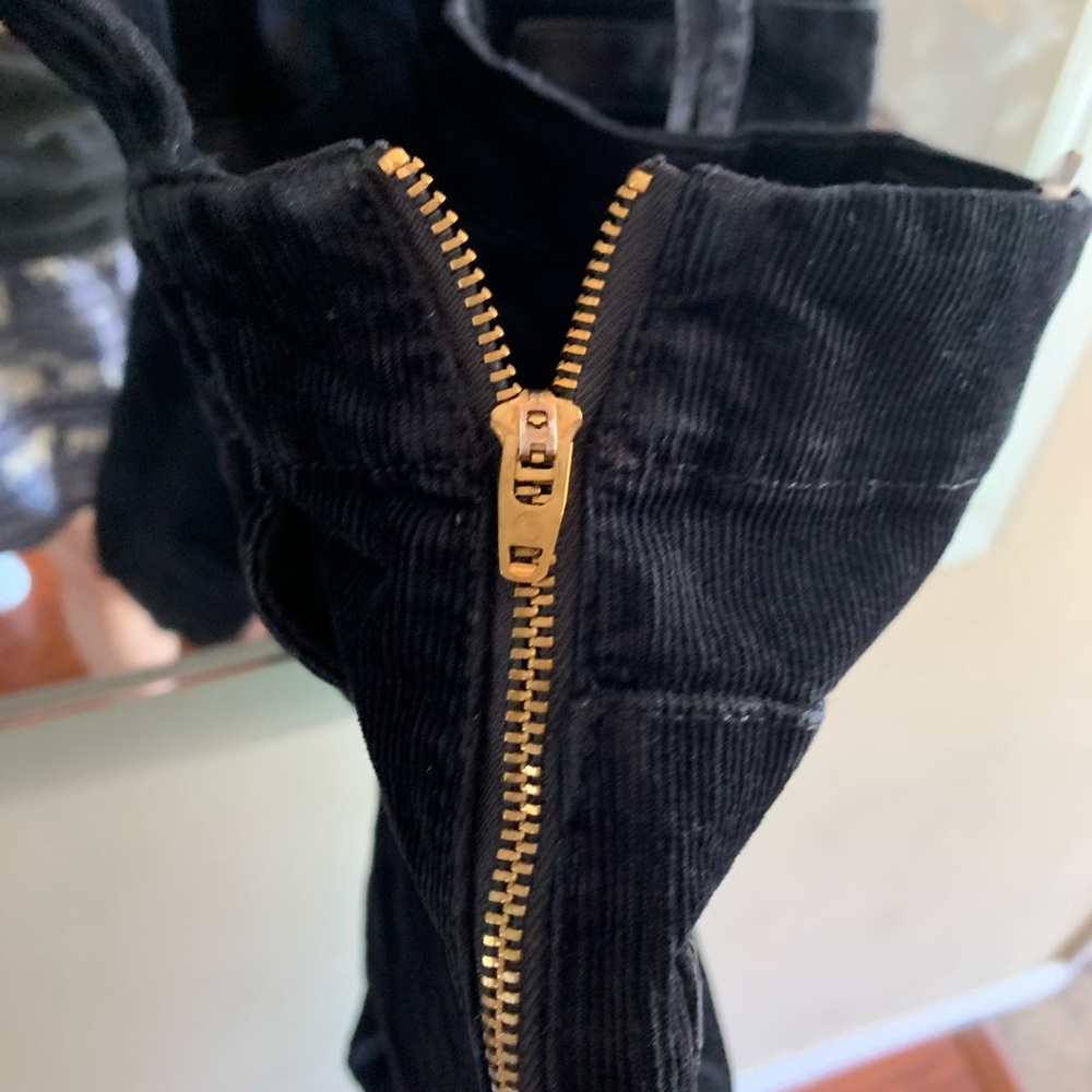 AG Adriana Goldshmeid Pleated Isabelle Overalls - Picture 3 of 10
